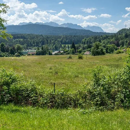 Auszeit Am Walchensee Mit Garten, Seeblick & Sauna Kochel am See